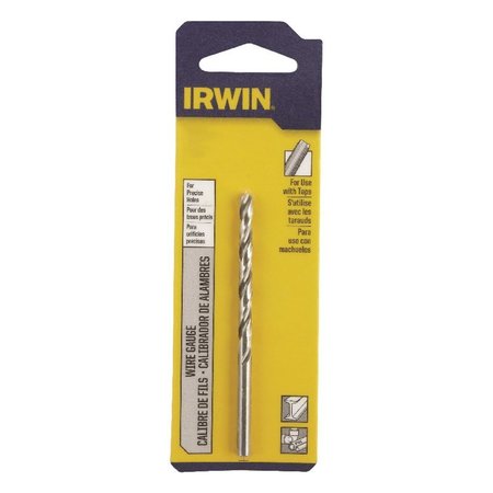 IRWIN #20 X 3-1/4 in. L High Speed Steel Wire Gauge Bit 1 pc 81120ZR